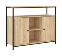 vidaXL Aparador de Madera de ingeniería Roble Sonoma 100x35x80 cm