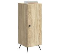 vidaXL Aparador Roble Sonoma 33 x 34,5 x 90 cm Madera de Ingeniería, Soluciones de Almacenamiento amplias, Buffet Rectangular, Mueble de gabinete versátil para Comedor para áreas de Vida mejoradas