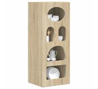vidaXL Aparador Roble Sonoma 40 x 35 x 100,5 cm Madera de ingeniería, Comedor, Rectangular, Moderno, Duradero, Diseño Elegante, Amigable para la Familia, Amplia Zona de Asientos, Fácil de Limpiar, Ap