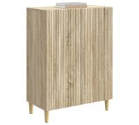 vidaXL Aparador Roble Sonoma 66 x 34,5 x 90 cm Madera de Ingeniería, Aparador Vintage, diseño Compacto, Madera Resistente, Mueble Funcional, Organizador para Sala, aprovecha Espacio