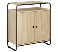 vidaXL Aparador Roble Sonoma 68 x 35 x 75 cm Madera de ingeniería