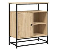 Vidaxl aparador roble sonoma 69x35x80 cm madera de ingeniería