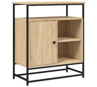 vidaXL Aparador Roble Sonoma 69x35x80 cm Madera de ingeniería