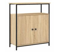 Vidaxl aparador roble sonoma 70x30x80 cm madera de ingeniería