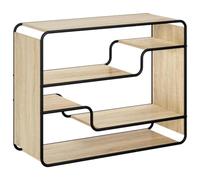 vidaXL Aparador Roble Sonoma 98 x 37,5 x 75,5 cm Madera de ingeniería