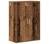 vidaXL Aparador Rústico con Gran Almacenamiento | Madera Vieja | Madera maciza reciclada Buffet para Comedor 3 Estantes 2 Puertas con Bisagras | Solo Interior |