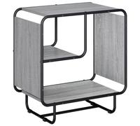 vidaXL Aparador Sonoma Gris 60 x 37.5 x 64.5 cm Madera de ingeniería
