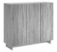 vidaXL Aparador Sonoma Gris 85,5 x 31 x 75 cm Madera de ingeniería
