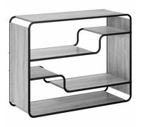 vidaXL Aparador Sonoma Gris 98 x 37,5 x 75,5 cm Madera de ingeniería