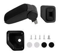 vidaXL Reposabrazos para Coche ABS Negro 15x32x(40-52) cm