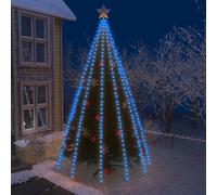 vidaXL Árbol de luces con 500 LED azul 500 cm interior/exterior