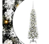vidaXL Árbol de Navidad Artificial con 150 LED Verde y 120 cm, Sala de Estar, Moderno, Árbol de Navidad Decorativo, con Luz, Iluminación de Vacaciones en Interiores, Decoración Estacional, País de la