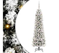 vidaXL Árbol de Navidad Artificial con 300 LED Verde y 180 cm, Sala de Estar, Moderno, Árbol de Navidad Decorativo, con Luz, Iluminación de Vacaciones en Interiores, Decoración Estacional, País de la
