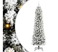 vidaXL Árbol de Navidad Artificial con 300 LED Verde y 240 cm, Sala de Estar, Moderno, Árbol de Navidad Decorativo, con Luz, Iluminación de Vacaciones en Interiores, Decoración Estacional, País de la