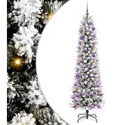vidaXL Árbol de Navidad Artificial con 300 LED Verde y 240 cm, Sala de Estar, Moderno, Árbol de Navidad Decorativo, con Luz, Iluminación de Vacaciones en Interiores, Decoración Estacional, País de la