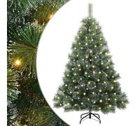 vidaXL Árbol de Navidad artificial 150 cm Verde, 150 LED, PE/PVC, interior y exterior
