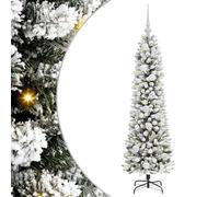 vidaXL Árbol de Navidad Artificial con 150 LED Verde y 120 cm, Sala de Estar, Moderno, Árbol de Navidad Decorativo, con Luz, Iluminación de Vacaciones en Interiores, Decoración Estacional, País de la