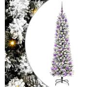 vidaXL Árbol de Navidad Artificial con 300 LED Verde y 180 cm, Sala de Estar, Moderno, Árbol de Navidad Decorativo, con Luz, Iluminación de Vacaciones en Interiores, Decoración Estacional, País de la