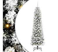 vidaXL Árbol de Navidad Artificial con 300 LED Verde y 210 cm, Sala de Estar, Moderno, Árbol de Navidad Decorativo, con Luz, Iluminación de Vacaciones en Interiores, Decoración Estacional, País de la