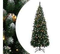 vidaXL Árbol de Navidad Artificial con 300 Leds 240 cm, árbol de Navidad Falso, árbol navideño Artificial, árbol de Navidad Alegre