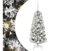 vidaXL Árbol de Navidad Artificial con Ramas articuladas 120 cm, Decoración navideña con árbol Artificial en Forma de Cono, Ideal para una Alegre celebración en casa