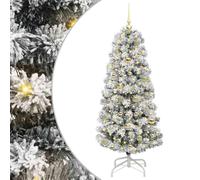 vidaXL Árbol de Navidad Artificial con Ramas articuladas 150 cm, Decoración navideña con árbol Artificial en Forma de Cono, Ideal para una Alegre celebración en casa