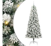 vidaXL Árbol de Navidad Artificial con Ramas articuladas 240 cm, Decoración navideña con árbol Artificial en Forma de Cono, Ideal para una Alegre celebración en casa