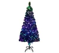 vidaXL Árbol de Navidad Artificial con Soporte Tradicional Decoración Adornos Festivos Navideño Realista Interior Exterior Verde Fibra Óptica 240 cm
