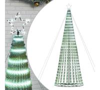 vidaXL Árbol de Navidad LED 1028 Leds Blanco frío 403 cm, Árbol de Navidad LED, luz de Navidad, luz de Navidad LED, luz de Navidad para Exteriores