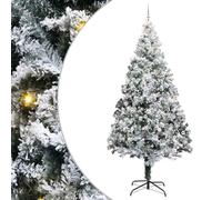 vidaXL Árbol de Navidad con Luces de Cuerda Decorativa 300 cm PVC, Árbol de Navidad Artificial, con Forma de Cono, decoración Duradera, Elegante y Festiva