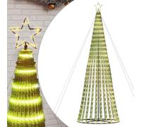 vidaXL Árbol de Navidad LED 1028 Leds Blanco cálido 403 cm, Árbol de Navidad LED, luz de Navidad, luz de Navidad LED, luz de Navidad para Exteriores