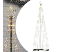vidaXL Árbol de Navidad LED 550 Leds Blanco cálido 300 cm, Árbol de Navidad LED, luz de Navidad, luz de Navidad LED, luz de Navidad para Exteriores