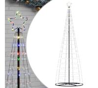 vidaXL Árbol de Navidad LED 550 Leds de Colores 304 cm, Árbol de Navidad LED, luz de Navidad, luz de Navidad LED, luz de Navidad para Exteriores