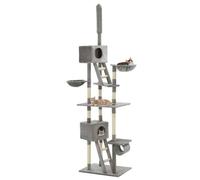 VidaXL Árbol rascador para gatos color Gris
