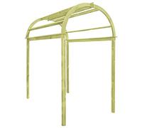 vidaXL Arco enrejado de madera de pino impregnada 125x150x235 cm