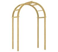 vidaXL Arco Trepador Rosas Cenador Pérgola Jardín Patio Terraza Balcón Exteiror Decoración 141x97x243 cm Madera de Pino Maciza Impregnado