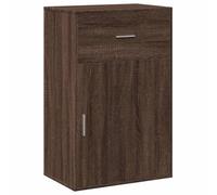 Vidaxl armario almacenaje madera ingeniería marrón roble 56,5x39x90 cm
