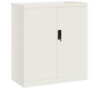 vidaXL Armario archivador de Acero Blanco 79x40x90 cm