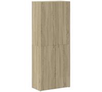 vidaXL Armario archivador Madera ingeniería Roble Sonoma 60x32x153 cm, Armario archivador, Mueble de almacenaje, Mueble de almacenaje de Oficina