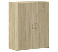 vidaXL Armario archivador Madera ingeniería Roble Sonoma 60x32x77,5 cm, Armario archivador, Mueble de almacenaje, Mueble de almacenaje de Oficina