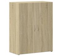 vidaXL Armario archivador Madera ingeniería Roble Sonoma 60x32x77,5 cm, Armario archivador, Mueble de almacenaje, Mueble de almacenaje de Oficina