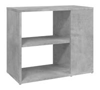 vidaXL Armario Auxiliar Aparador Muebles Mobiliario Salón Sala de Estar Estudio Dormitorio Estante de Pie de Contrachapada Gris Hormigón 60x30x50 cm