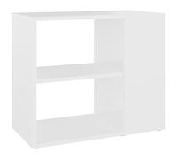 vidaXL Armario Auxiliar Aparador Muebles Mobiliario Salón Sala de Estar Estudio Dormitorio Estante de Pie de Madera Contrachapada Blanco 60x30x50 cm