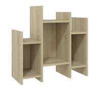 vidaXL Armario Auxiliar Aparador Muebles Mobiliario Salón Sala de Estar Estudio Dormitorio Estante de Pie Contrachapada Color Roble Sonoma 60x26x60cm