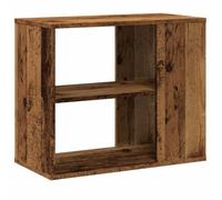 vidaXL Armario Auxiliar Madera de ingeniería Envejecida 60x30x50 cm, Mesa Lateral, Armario de Almacenamiento, Mesa de sofá, mesas Laterales
