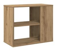 vidaXL Armario Auxiliar Madera de ingeniería Roble Artisan 60x30x50 cm, Mesa Lateral, Armario de Almacenamiento, Mesa de sofá, mesas Laterales