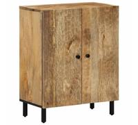 vidaXL Armario Auxiliar Madera Maciza de Mango 60x33x75 cm