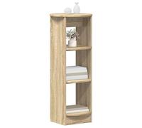 vidaXL Armario Auxiliar Roble Sonoma 40 x 40 x 100 cm, Gabinete Lateral Moderno, Madera Duradera, Unidad de Almacenamiento Rectangular, Organizador Elegante para Sala de Estar, diseño Minimalista
