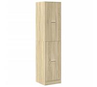 vidaXL Armario botiquín Madera ingeniería Roble Sonoma 40x41x174,5 cm, Armario de boticario, arcón de boticario, Muebles de botica