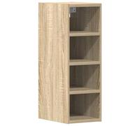 vidaXL Armario Colgante Cocina contrachapada Color Roble 20x29,5x60 cm, Armario de Cocina, Armario, Armario de Pared, Armario de Almacenamiento